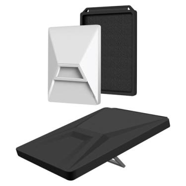 Imagem de Capa protetora resistente complicável com Starlink Mini - Capa à prova de choque e resistente à água para antena parabólica, mochila de viagem e aventuras ao ar livre, preta