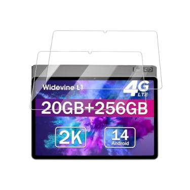 Imagem de Protetor de tela para tablet Azeyou F27 Android 14 11,97 polegadas, filme de vidro temperado 9H antiarranhões fácil de instalar, sem bolhas, pacote com 2