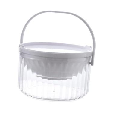 Imagem de ＫＬＫＣＭＳ Bowl para Salada E Frutas com Bandeja de Gelo Na Base, Branco