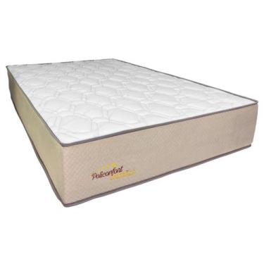 Imagem de Colchão Sono Terapia Solteiro Espuma D33 PoliConfort 30cm, Bege