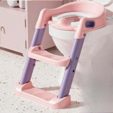 Imagem de Assento Redutor Penico Privadinha Vaso Sanitário Infantil Bebê Menino Menina(Rosa)