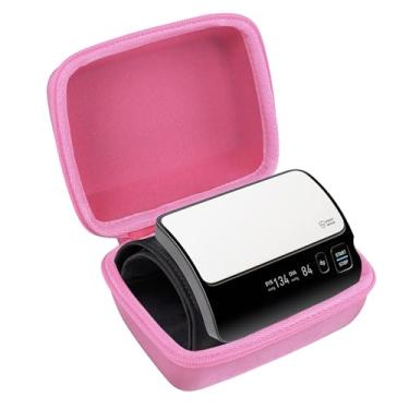 Imagem de co2CREA Substituição De Capa Rígida Para Monitor Pressão Arterial Sem Fio Bluetooth Omron Evolv Bp7000 Hem-7600T-Bk (Capa Rosa)