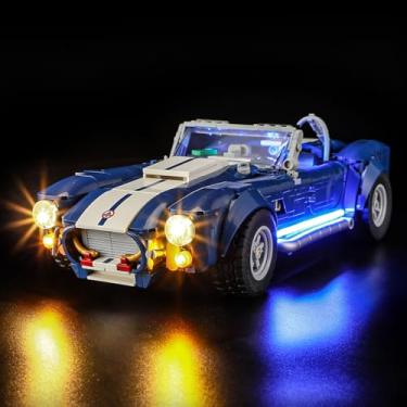 Imagem de YEABRICKS LED Light for Lego-10357 Icons Shelby Cobra 427 S/C Building Blocks Model (Lego Set NOT Included)