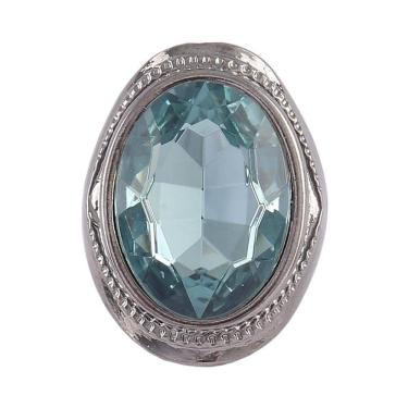 Imagem de Anel Armazem Rr Bijoux Pedra Azul Grafite