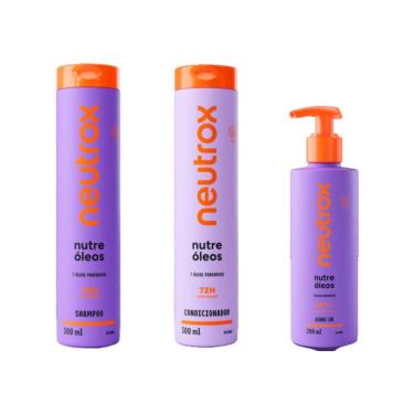 Imagem de Kit Neutrox Nutre Oleos Cond 300Ml+Sh 300Ml+Leave-In 200Ml