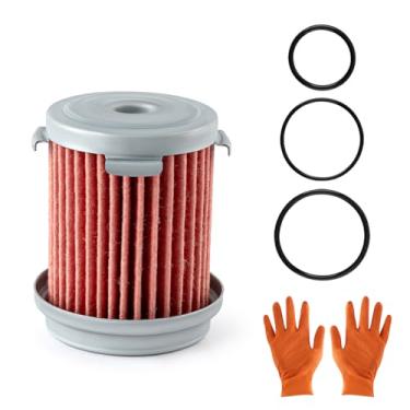 Imagem de DIRBOERF Filtro de transmissão automática com radiador de óleo e fluido O-rings compatíveis com Acura RDX RLX TSX TL 2003-2020 Honda Odyssey Accord CR-V Civic Pilot 2001-2019 Substitui 25450-P4V-013