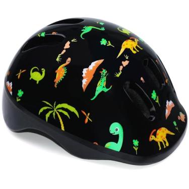 Imagem de Gudook Capacete de bicicleta infantil, capacetes de bicicleta infantil certificados para ciclismo, skate, scooter, patinação, patinação, ajustável e leve para meninos e meninas 3-5-8