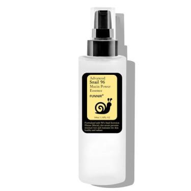Imagem de Sérum facial FUNNIR Snail Mucin 96% de essência 100mL para rosto