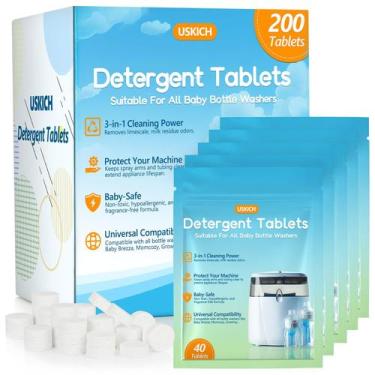 Imagem de Comprimidos de detergente USKICH 200 unidades para todas as lavadoras 
