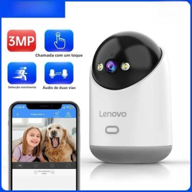 Imagem de Câmera IP WiFi Smart Mini PTZ 5G 3MP - Monitoramento de Bebê sem Fio c