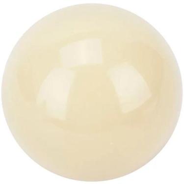 Imagem de Bolão Bola De Bilhar Sinuca Profissional Branco 57mm - Genérico