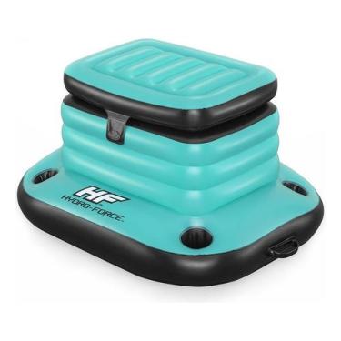 Imagem de Cooler Inflável Boia Porta Copos Geladeira Piscina Bestway