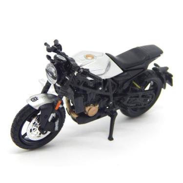 Imagem de Miniatura Moto Husqvarna Motorcycles Vitpilen 701 2018 1/18 Prata Mais