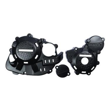 Imagem de Protetor Tampas Motor Amx Xr 250 Tornado, Preto