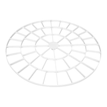 Imagem de MERIGLARE Bandeja para ovos de codorna pequena, capacidade para 48 ovos, lavável, fácil instalação, suporte para ovos, bandeja viradora para incubadora 360,