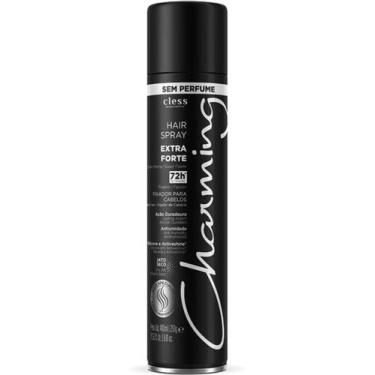 Imagem de Hair spray fixador charming extra forte sem perfume cless 400ml