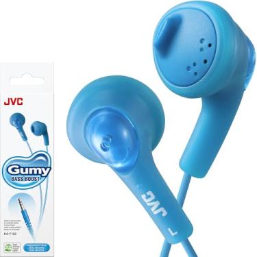 Imagem de JVC Fones de ouvido básicos azuis, número do modelo: HA-F160-A, 3
