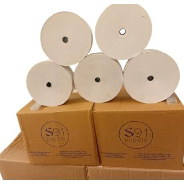 Imagem de 5 BOBINAS TERMICAS 57X300 PARA RELOGIO PONTO