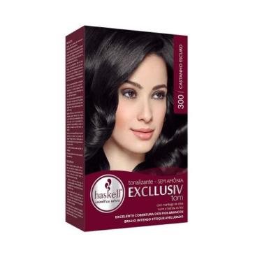 Imagem de Tintura Tonalizante Haskell 300 Castanho Escuro