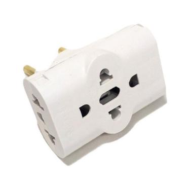 Imagem de Adaptador Pino Universal Tomada Benjamim T 10A/20A