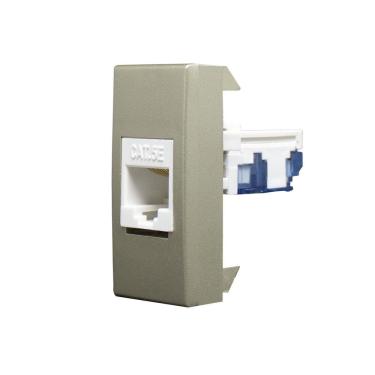 Imagem de Módulo Rj45 Cat 5E Inova Pro Class Alumbra Champgne