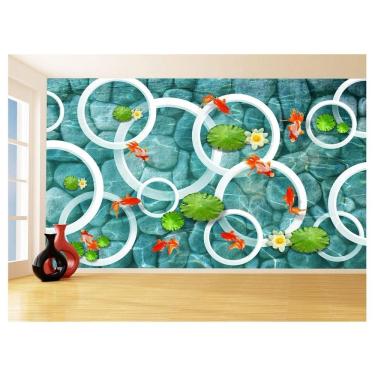 Imagem de Papel Para Piso De Porcelanato Liquido Água 3,5M Flr10