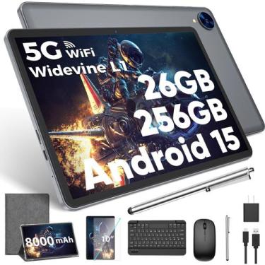 Imagem de Tablet YOBANSE Android 15 10.1" 26 GB de RAM 256 GB ROM 8000mAh