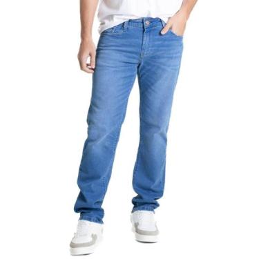 Imagem de Calça Jeans Sawary Reta - 280715 - Azul médio 42, Azul, 42