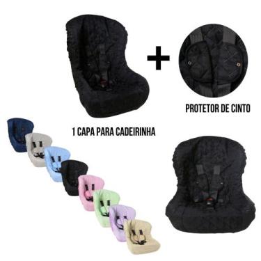 Imagem de Capa para Cadeirinha de Carro de Bebê Menino Menina com Protetor de Ci