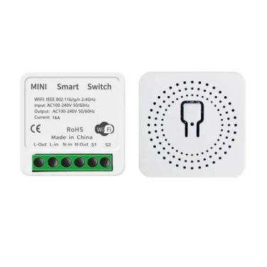 Imagem de Interruptor Inteligente WiFi 16A Tuya Alexa - OEM