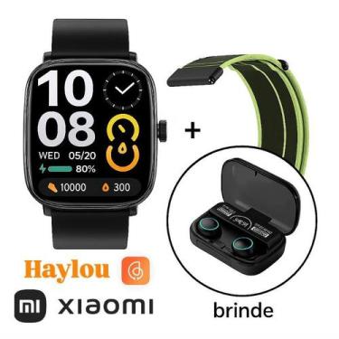 Imagem de Relógio Smartwatch XiaomiMi Haylou Solar RS5 Amoled Pulseira Extra A P