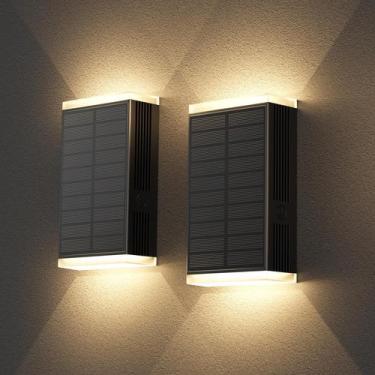 Imagem de Luz solar de parede UGDLUCK 16x4x10 cm IP67 à prova d'água 3 modos