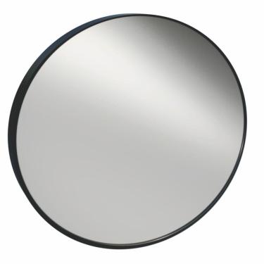 Imagem de Espelho Redondo 48cm Perfil Black - 15105 - Cris-metal Espelho Redondo 48cm Perfil Black 15105 Cris-metal