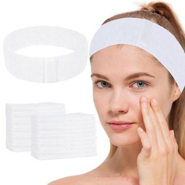 Imagem de Bandanas faciais descartáveis de spa BREENHILL 150 unidades
