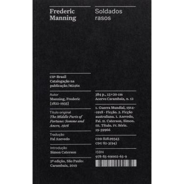 Imagem de Soldados Rasos - Coleção Acervo