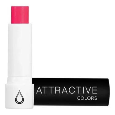 Imagem de Lip Balm Attractive Colors Tutti Frutti 3,5g Água De Cheiro Fps24 Mant