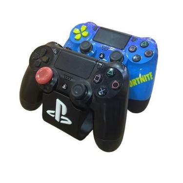 Imagem de Suporte Duplo para Controle Playstation PS4 - SUPER 3D