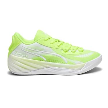 Imagem de PUMA Tênis masculino All-Pro Nitro, Lime Squeeze/PUMA White, 42
