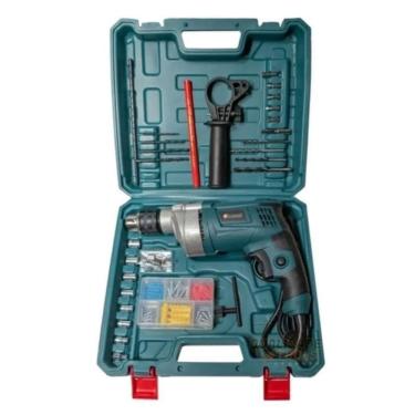 Imagem de Furadeira De Impacto 220V Reversível 1/2 800W 28 Pçs