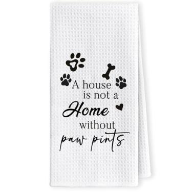 Imagem de LKETW Toalhas de cozinha engraçadas para cães - Amantes de cães, mãe, pai, dono, presentes para mulheres, homens, toalha de mão para banheiro, cozinha, 41 x 61 cm