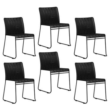 Imagem de Kit 6 Cadeiras Tubular Fronteira - Prima Design