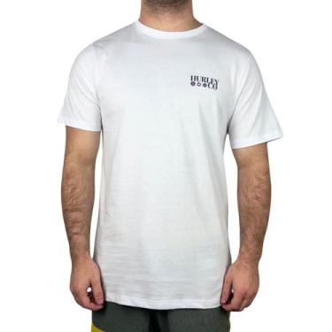 Imagem de Camiseta Hurley Simple Branco, G, Branco