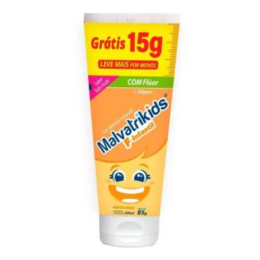 Imagem de Gel Dental Malvatrikids Infantil Tutti Frutti 85g
