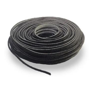 Imagem de Fita Escovinha Esquadria Alumínio Janela Vidro 7x5 50mts - KMP