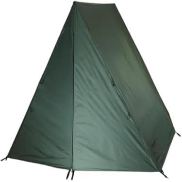 Imagem de Barraca de camping resistente para aventuras ao ar livre, grande e pratica, azul.