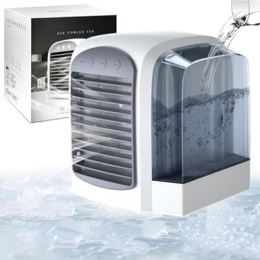 Imagem de Breeze Box Ac, libera partículas de névoa de gelo, resfriamento rápido, para condicionador de quarto, escritório, casa, ar-condicionado, Breeze Box portátil, mini ventilador de resfriamento de água de
