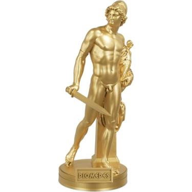 Imagem de Estátua Diomedes de Argos - Herói Grego (Cor Ouro)