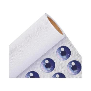 Imagem de Rede De Malha Impressível À Prova d'Água Branca Para Olhos De Fursuit 