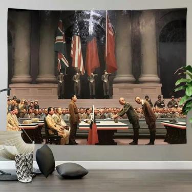 Imagem de Tapeçaria de parede Little Japan Surrender Patriotism 150x130cm - yiwe