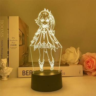 Imagem de Luz noturna LED 3D Plants vs Zombies Nahidas que muda de cor